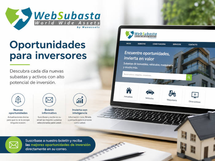 WebSubasta: Oportunidades de Inversión en Subastas