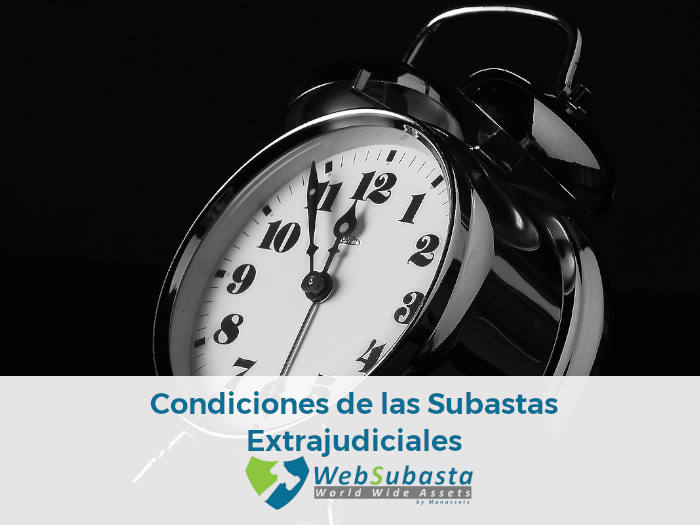 Condiciones de las Subastas Extrajudiciales online