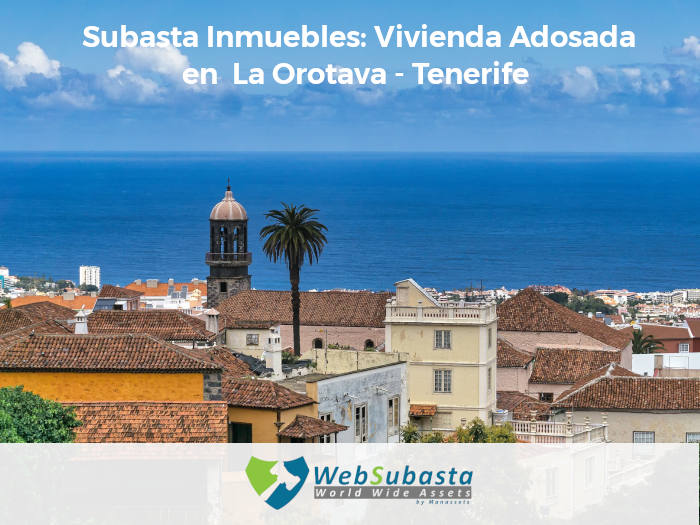 Subasta extrajudicial de vivienda en La Orotava
