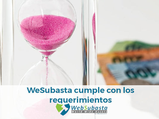 WebSubasta cumple con todos los requerimientos